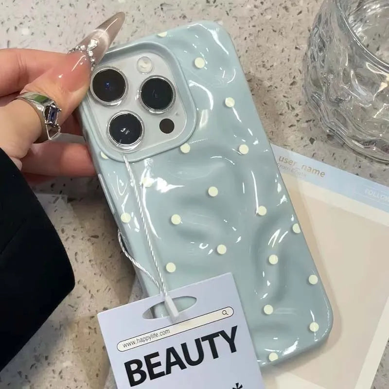 Polka Dot Soft Case for iPhone