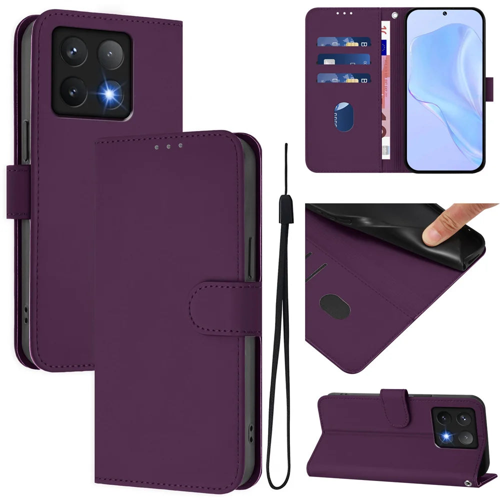 Magnetic Flip Leather Wallet Case – Google Pixel 6 / 7 / 8 / 9 / 10 Series