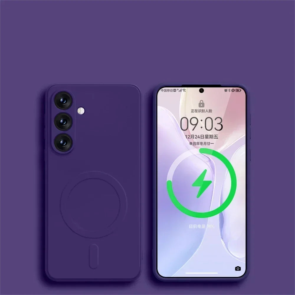 Samsung Galaxy Silicone Magnetic Case
