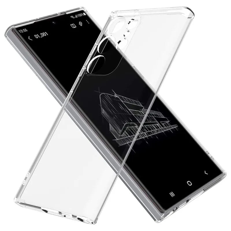 Clear Silicone Case — Samsung Galaxy Series