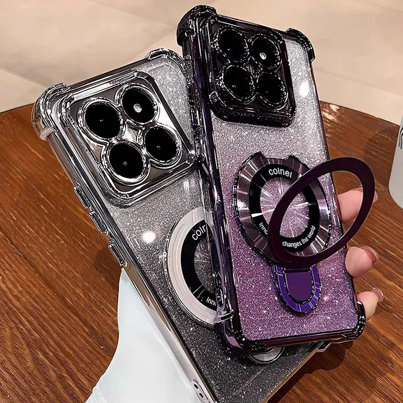 Motorola Magnetic Glitter Phone Case
