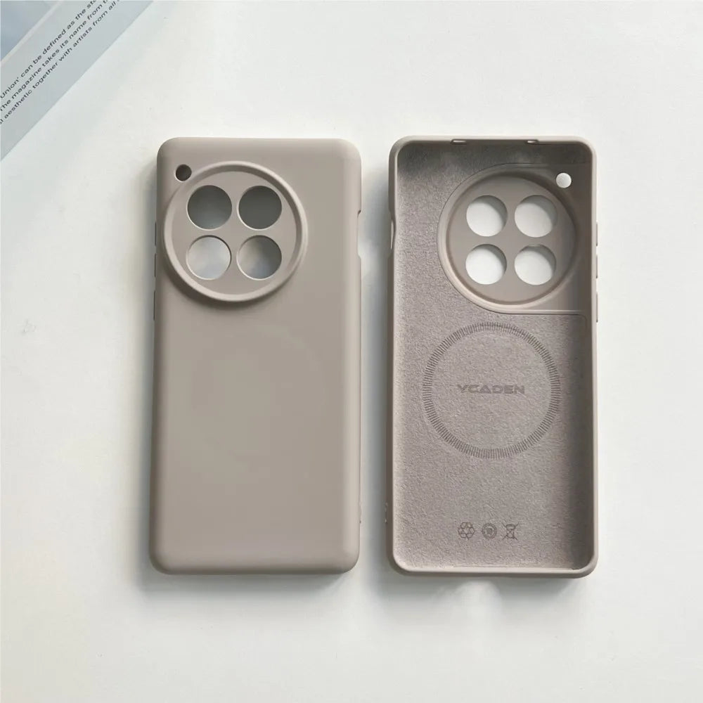 MagSafe Liquid Silicone Case for OnePlus 15 / 13 / 12 / Ace 6 / Ace 5 Pro – Camera Protection Cover