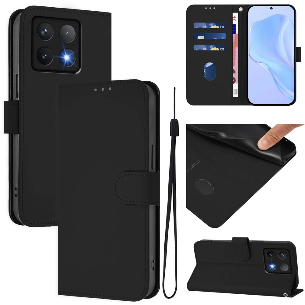 Magnetic Flip Leather Wallet Case – Google Pixel 6 / 7 / 8 / 9 / 10 Series