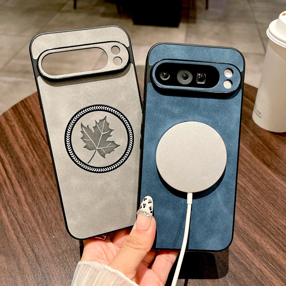 Faux Leather Case for Google Pixel — MagSafe Compatible