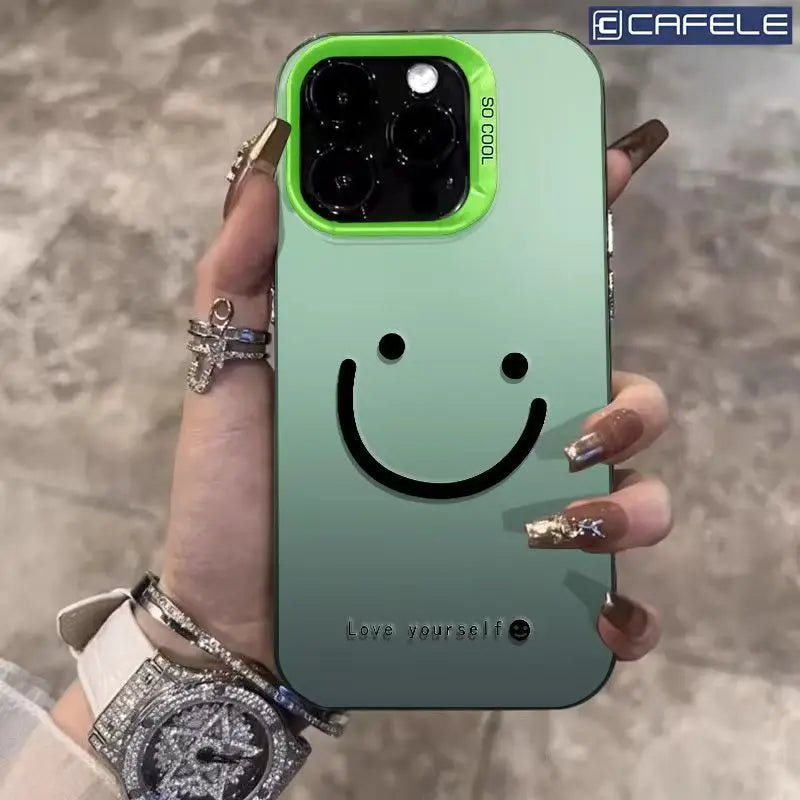 Samsung Galaxy Case – Silver Smile Cheeks