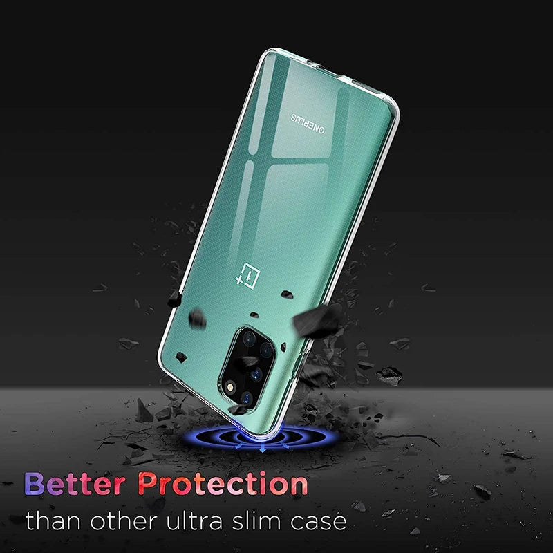 Ultra Thin Clear Silicone Case for OnePlus 11 / 10 Pro / 10T / 9 / 9 Pro / 9R / 9RT / 8 / 8 Pro / 8T / 7 Series