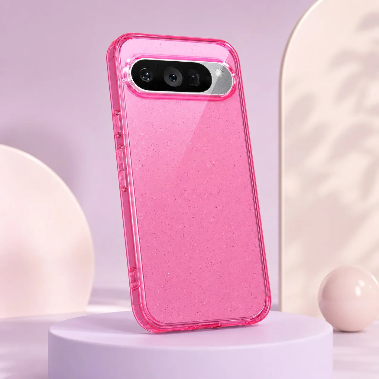 Glitter Jelly Transparent Case for Google Pixel 10A