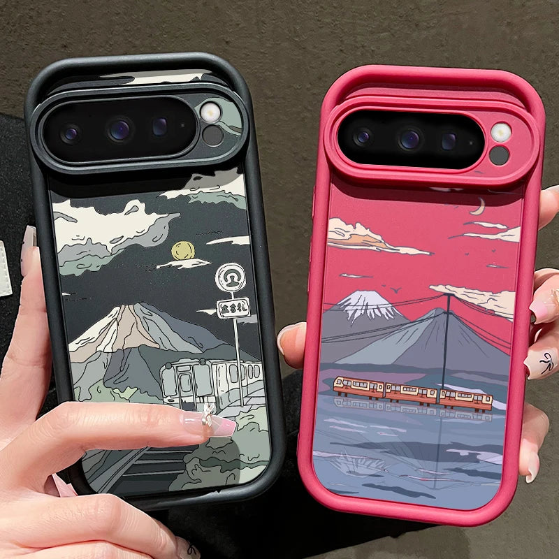 Landscape Pattern Soft TPU Case for Google Pixel