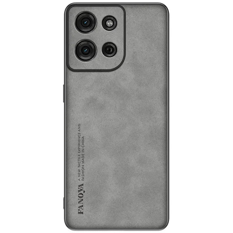 Luxury Sheepskin Leather Case for Motorola Edge Series