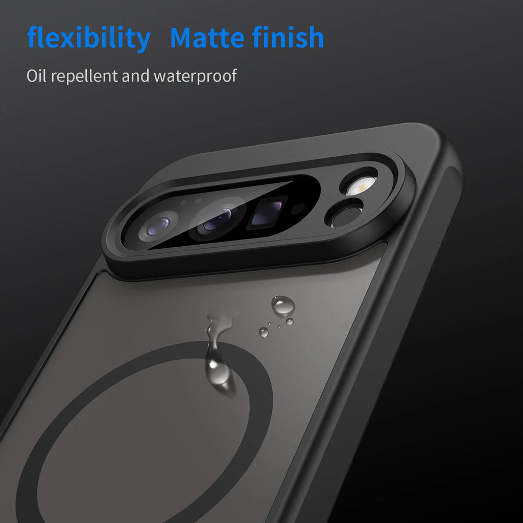 Matte Transparent Magnetic Case for Google Pixel