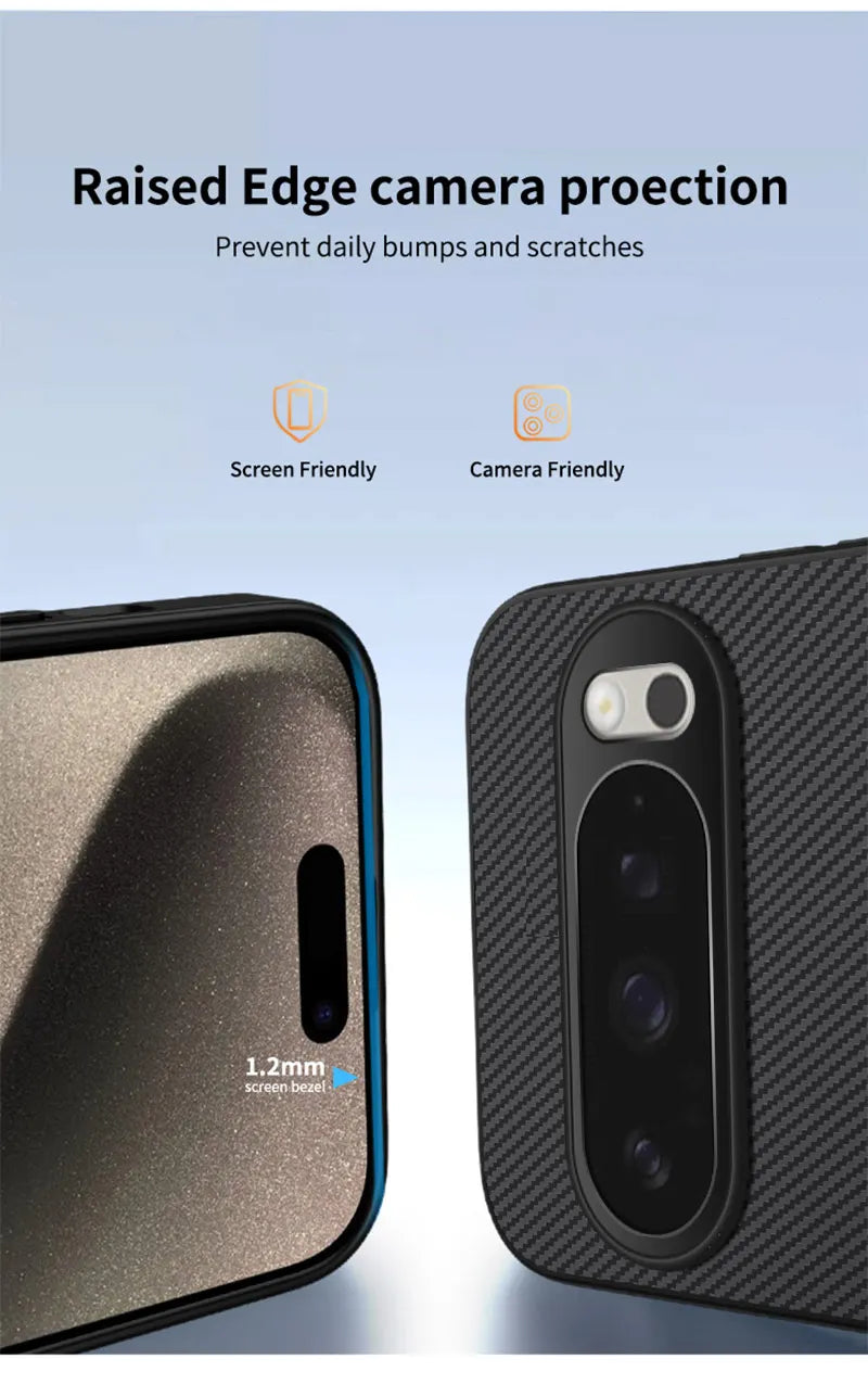 Carbon Fiber Bumper Case for Google Pixel — MagSafe Compatible