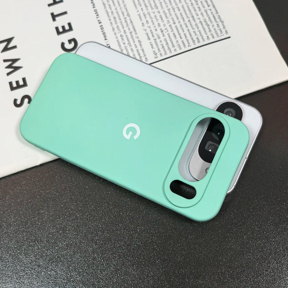 Silky Silicone Soft-Touch Case for Google Pixel 6–10 Series