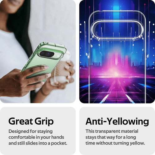 Clear Slim Shockproof Silicone Case for Google Pixel