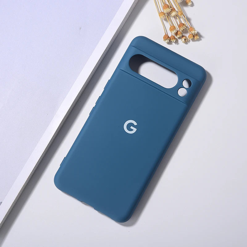 Slim Liquid Silicone Shockproof Case for Google Pixel