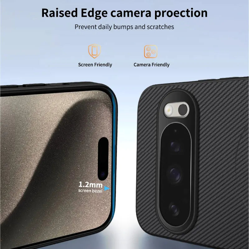 Carbon Fiber Bumper Case for Google Pixel — MagSafe Compatible
