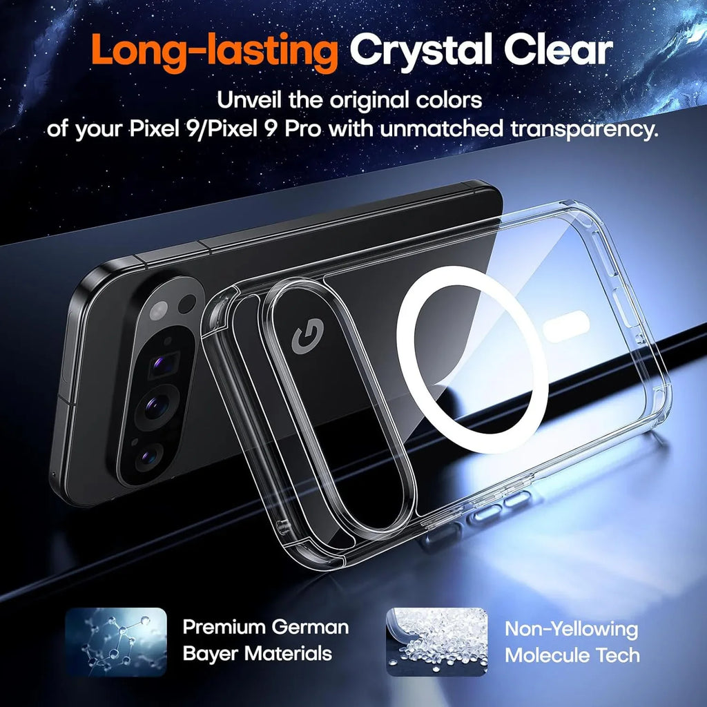 Clear MagSafe Magnetic Case for Google Pixel