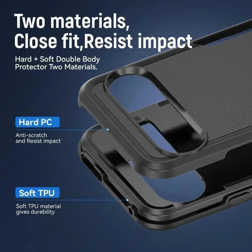 Heavy Duty Rugged Armor Case for Google Pixel