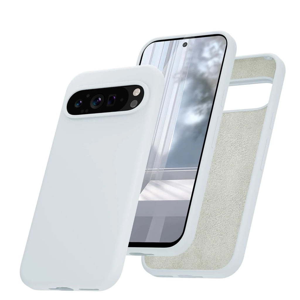 Liquid Silicone Soft TPU Case for Google Pixel 5–10 Pro XL