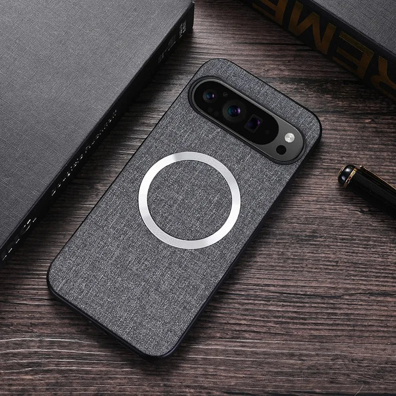MagSafe Fabric Cloth Case for Google Pixel 6–10 Series