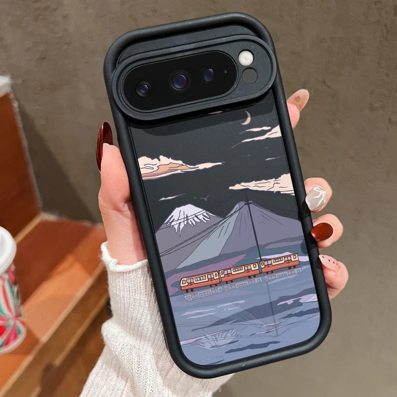 Landscape Pattern Soft TPU Case for Google Pixel