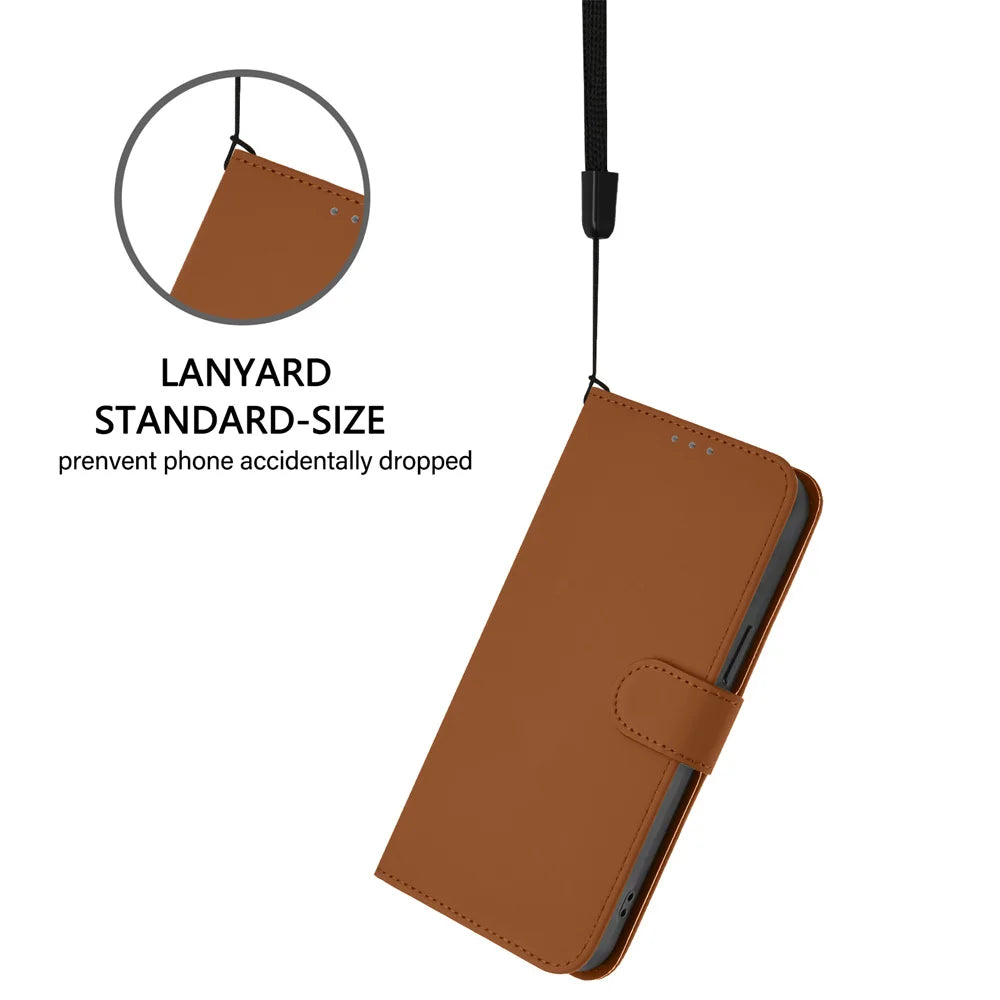 Magnetic Flip Leather Wallet Case – Google Pixel 6 / 7 / 8 / 9 / 10 Series