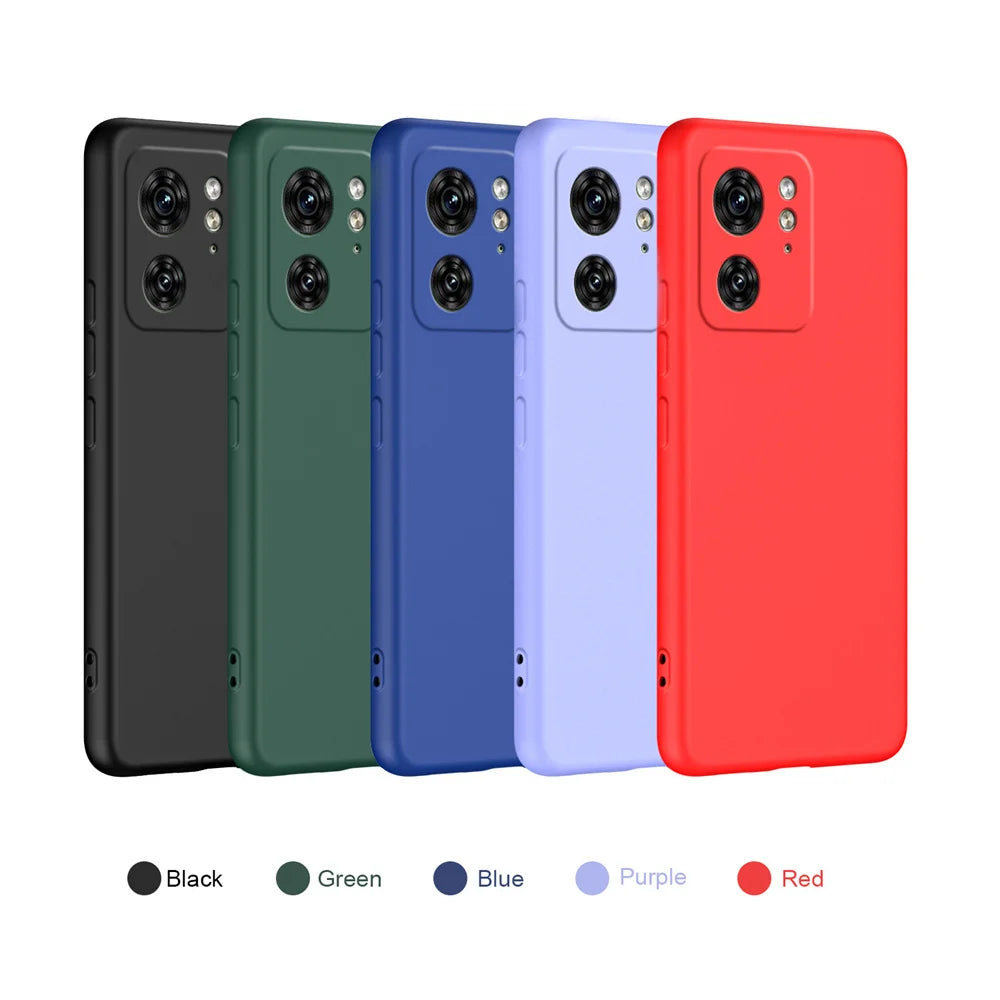 Skin-Feel Liquid Silicone Case for Motorola Moto G32 / G34 / G35 / G54 / G84 5G & Edge 30 / 40 / 50 NEO / Pro / Fusion