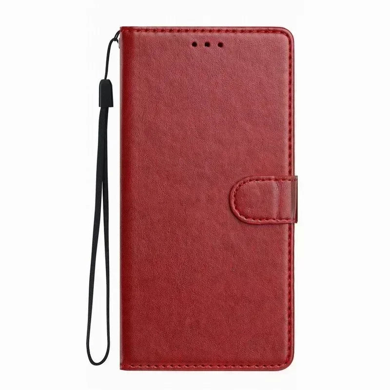 PU Leather Wallet Flip Case — Motorola Moto G Series