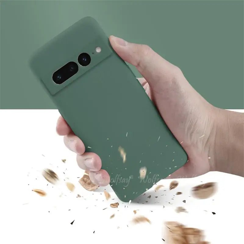 Liquid Silicone Soft TPU Case for Google Pixel 6–10 Pro XL