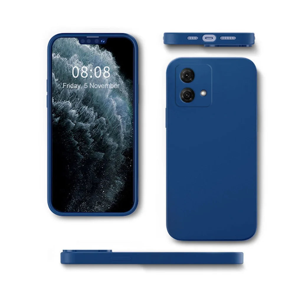 Skin-Feel Liquid Silicone Case for Motorola Moto G32 / G34 / G35 / G54 / G84 5G & Edge 30 / 40 / 50 NEO / Pro / Fusion