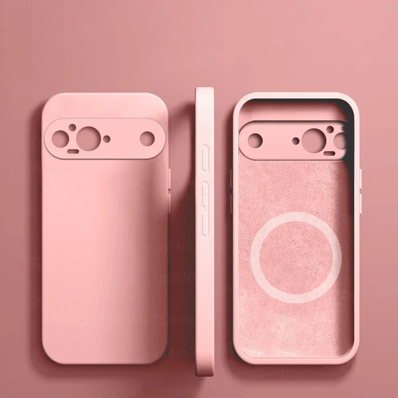 Luxury Liquid Silicone MagSafe Case for Google Pixel