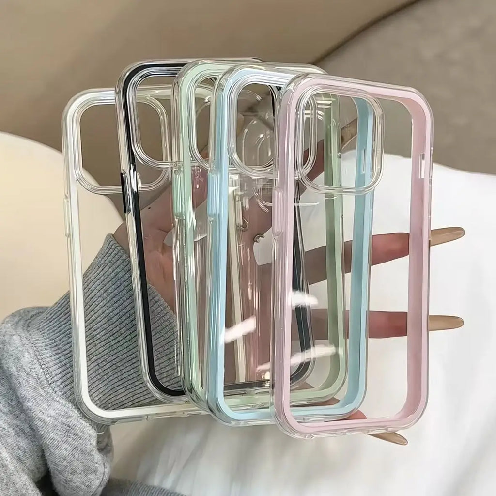 Clear Bumper Case for iPhone