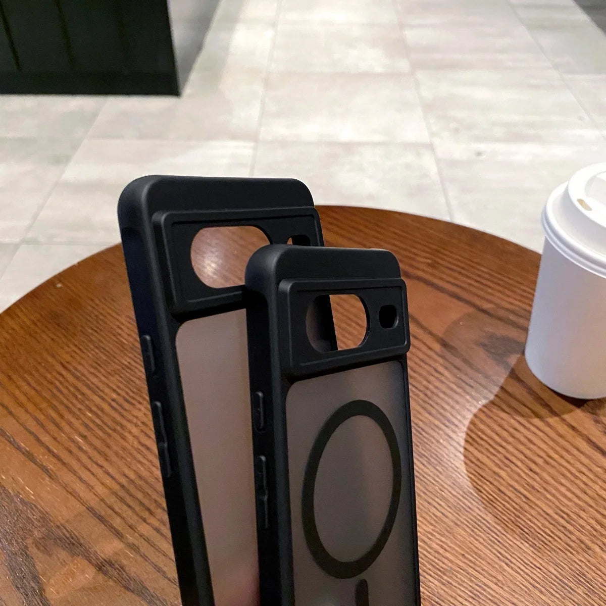 Matte Translucent MagSafe Armor Case for Google Pixel 6–11 Series