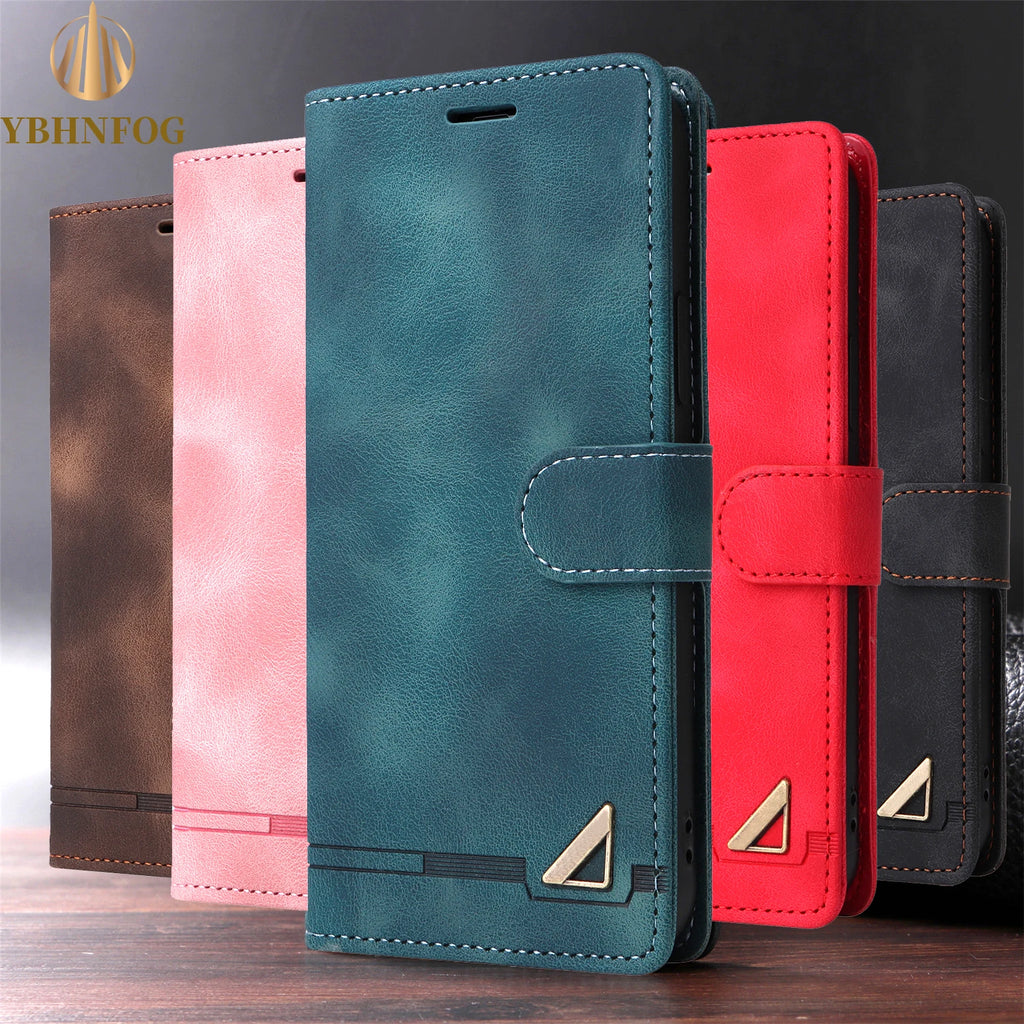 Samsung Galaxy PU Leather Flip Wallet Case