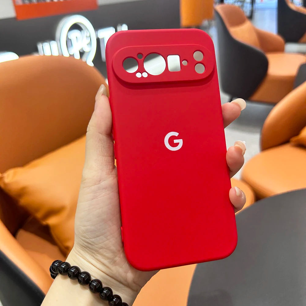 Liquid Silicone Case for Google Pixel 5–10 Series