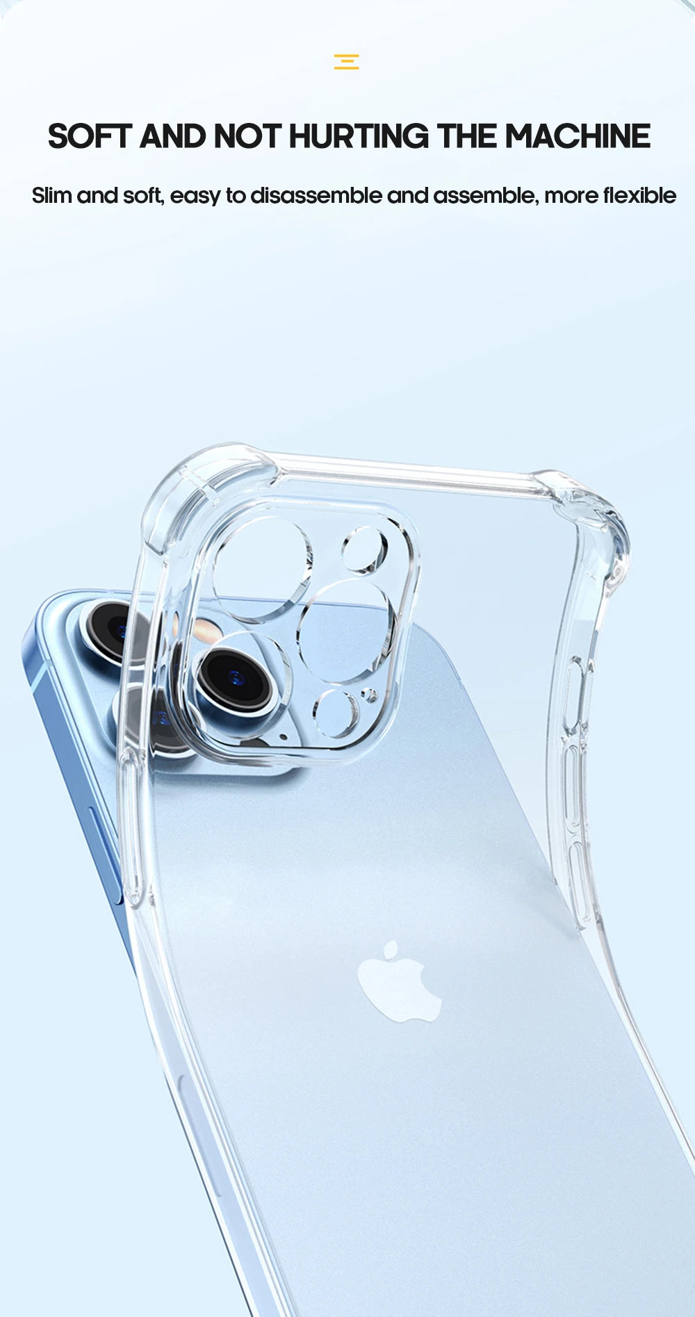 iPhone Clear Airbag Case