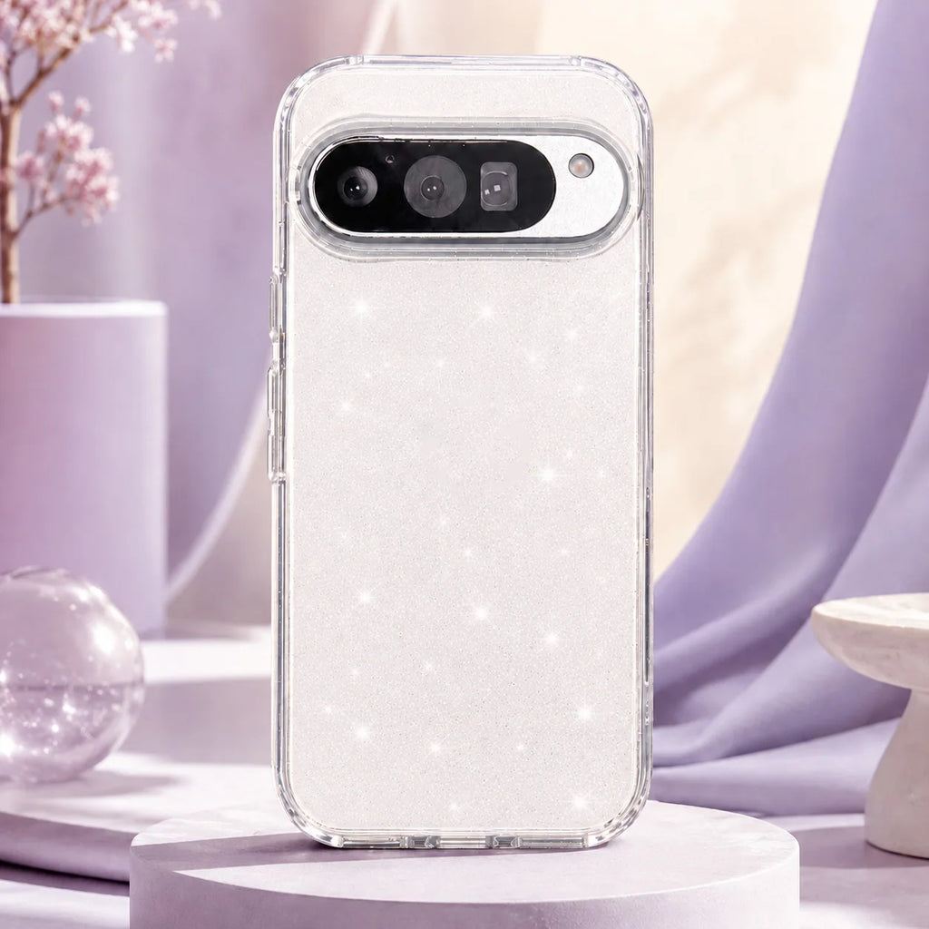 Glitter Jelly Transparent Case for Google Pixel 10A