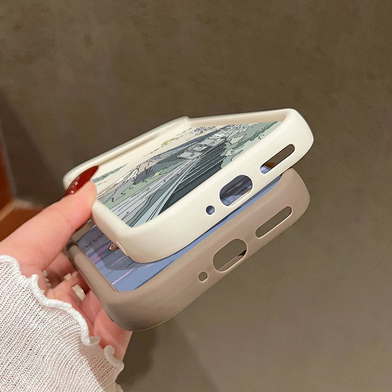 Landscape Pattern Soft TPU Case for Google Pixel