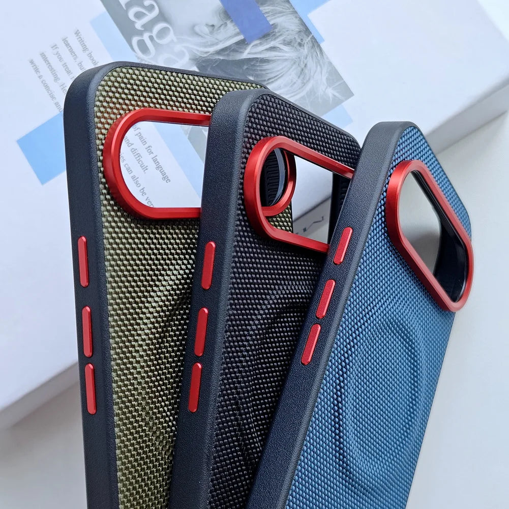 Magnetic Ring Leather Case with Camera Lens Protection for Google Pixel