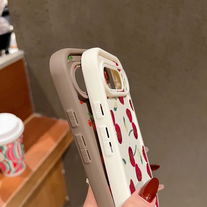 Cherry Print Soft TPU Case for Google Pixel — Shockproof Silicone Cover