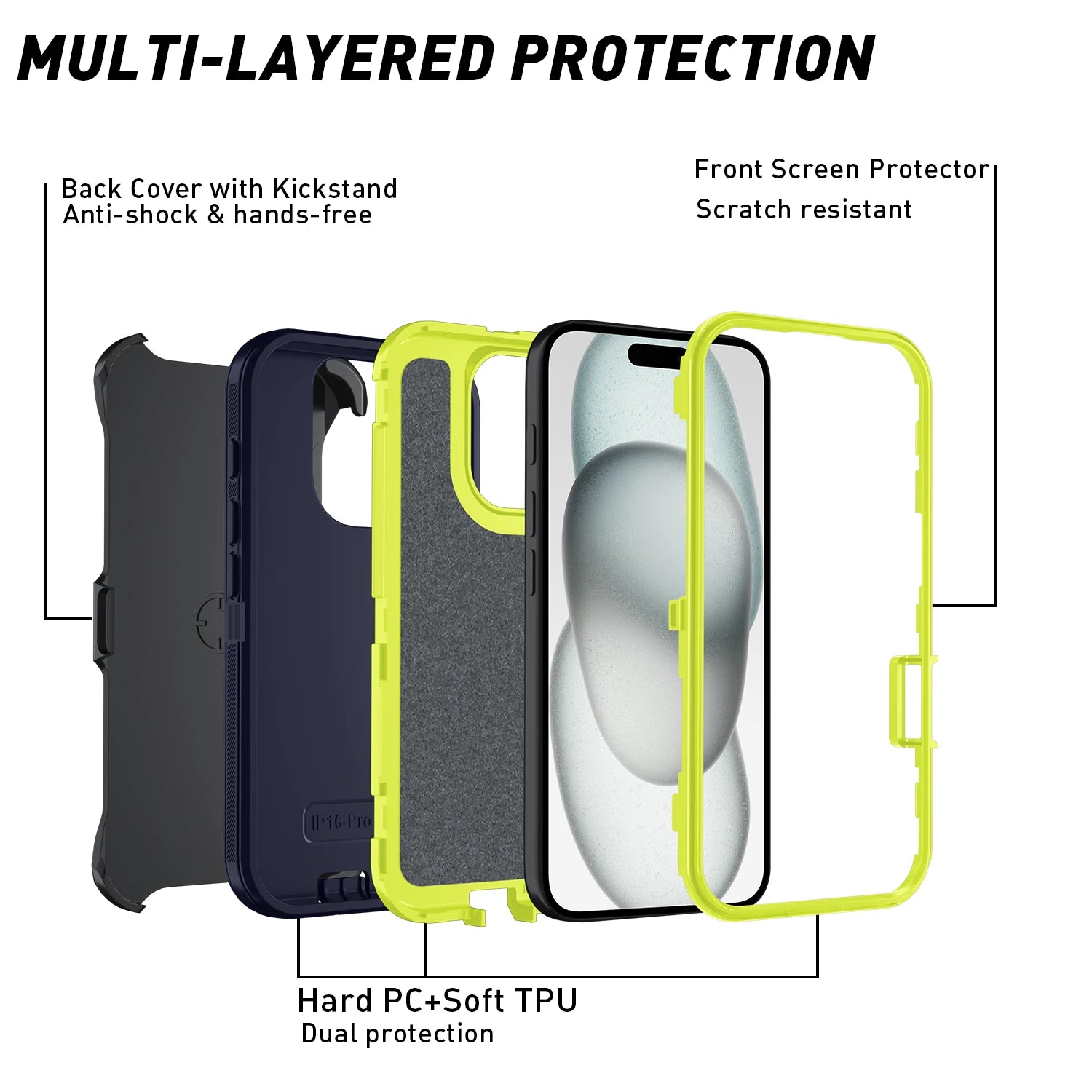 iPhone Armor Shockproof Case