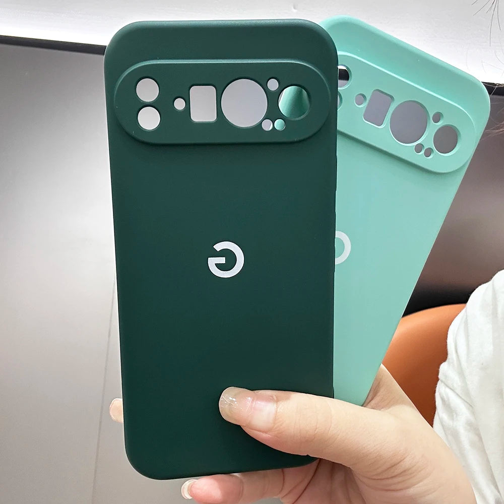 Liquid Silicone Case for Google Pixel 5–10 Series