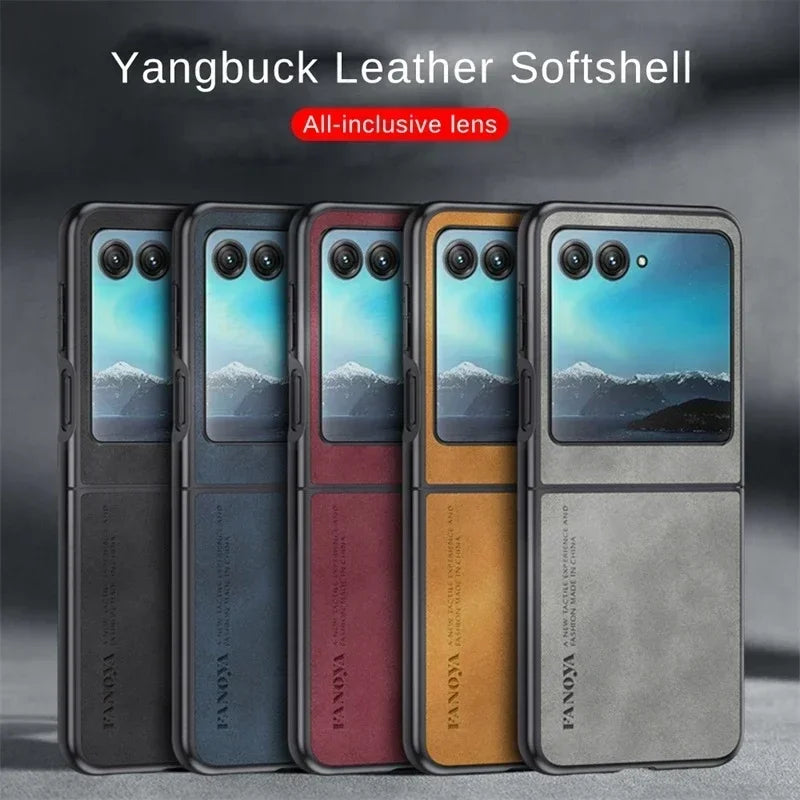 Leather Case for Motorola Razr