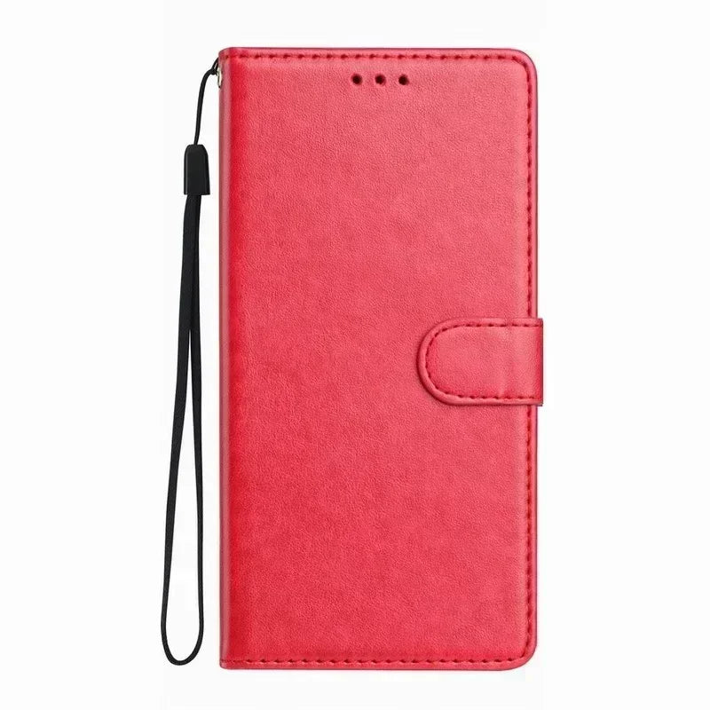 PU Leather Wallet Flip Case — Motorola Moto G Series