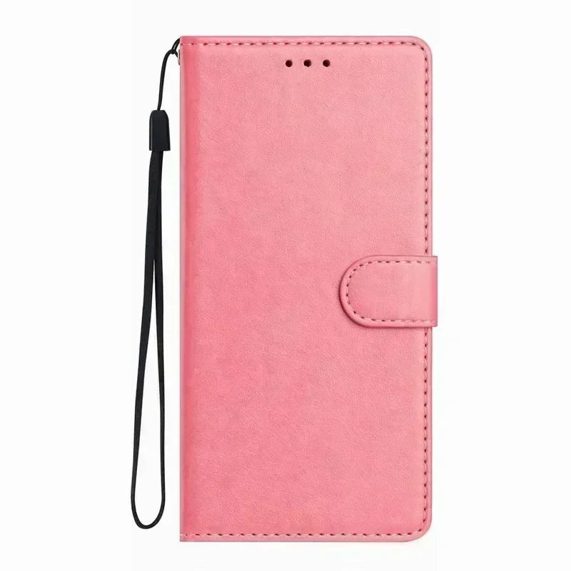 PU Leather Wallet Flip Case — Motorola Moto G Series