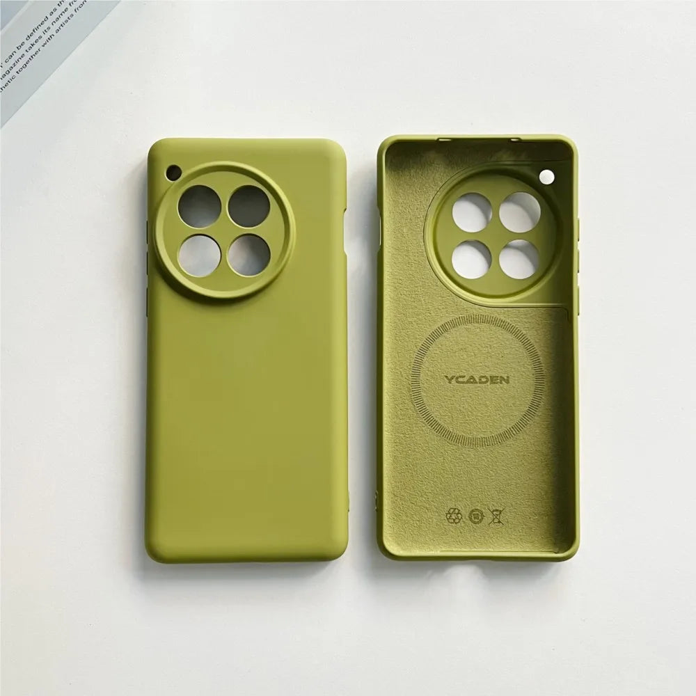 MagSafe Liquid Silicone Case for OnePlus 15 / 13 / 12 / Ace 6 / Ace 5 Pro – Camera Protection Cover