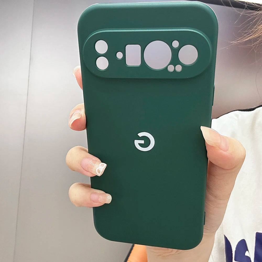 Liquid Silicone Case for Google Pixel 5–10 Series