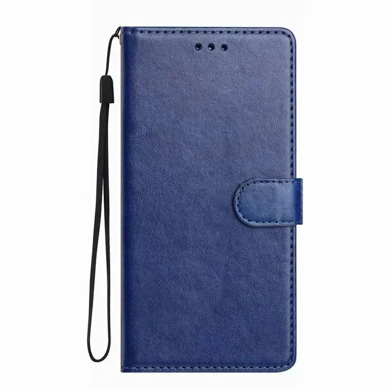 PU Leather Wallet Flip Case — Motorola Moto G Series