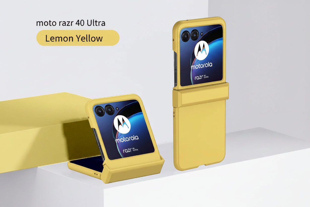 Skin-Feel Flip Case for Motorola Razr Series