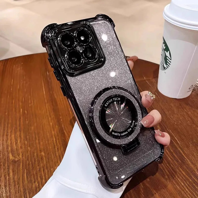 Motorola Magnetic Glitter Phone Case
