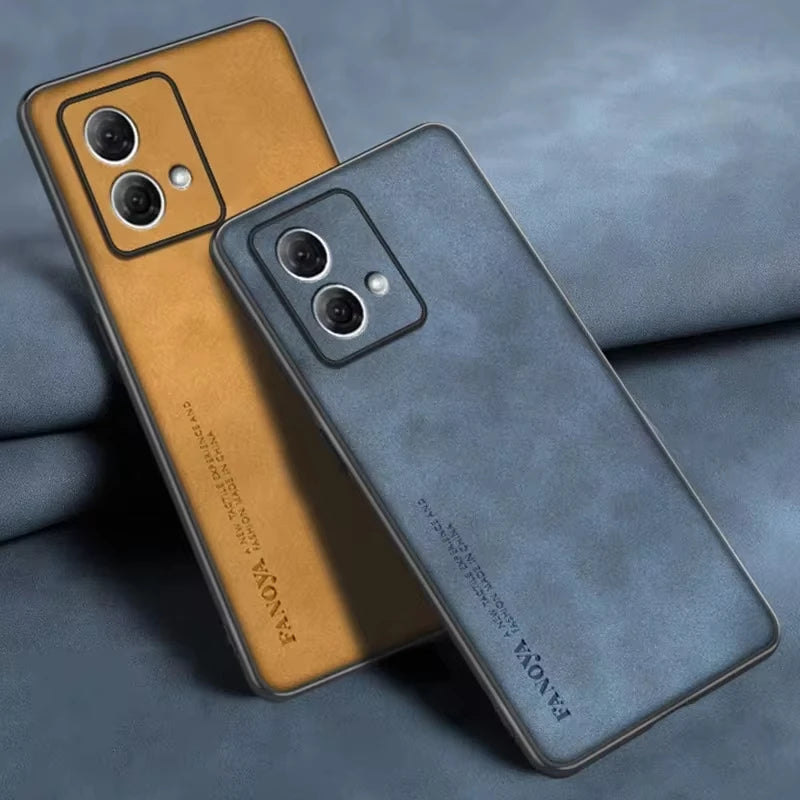Motorola Moto G Series Leather Case – Retro Business Back Cover